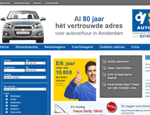 Tablet Screenshot of driveyourself.nl